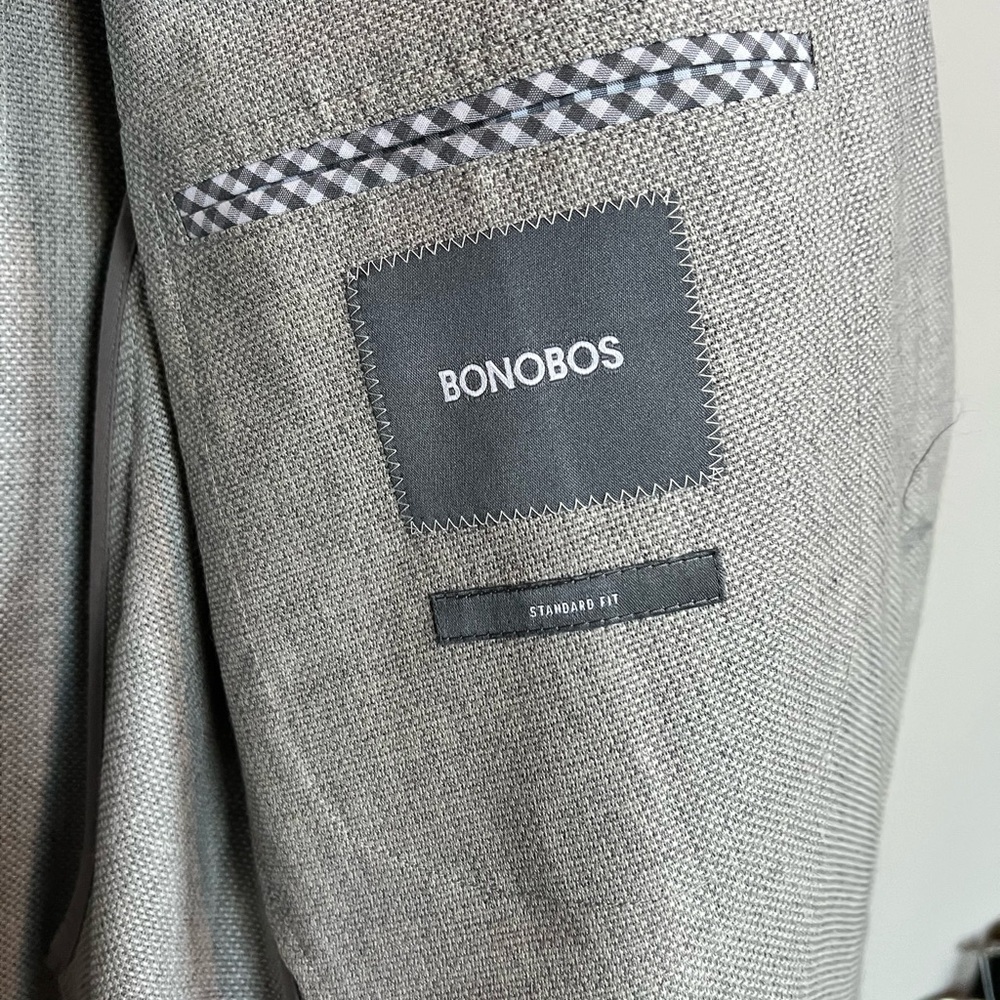 Bonobos Lightweight Unlined Wool Blazer - Picture 4 of 6